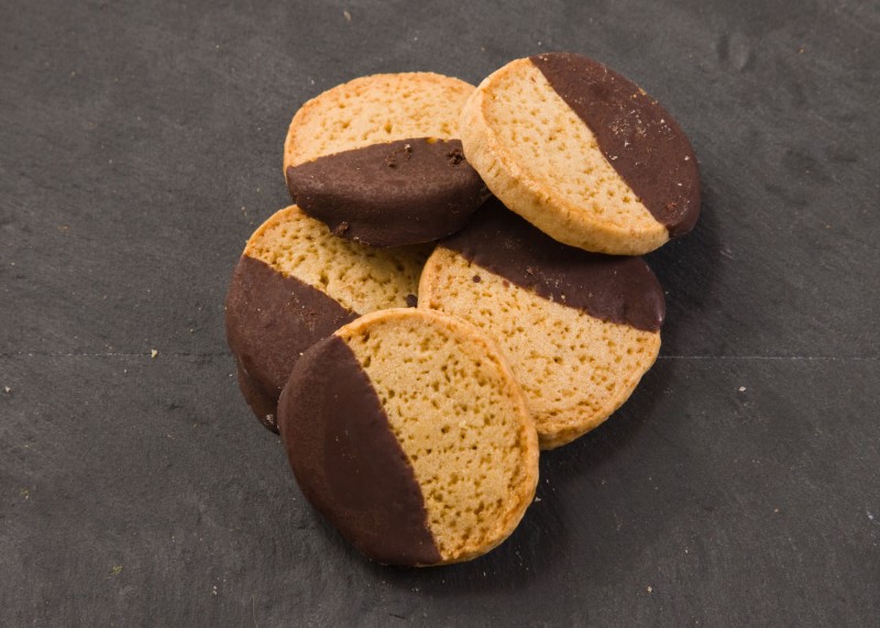 Dinkel-Ingwer-Taler-Kuvertüre